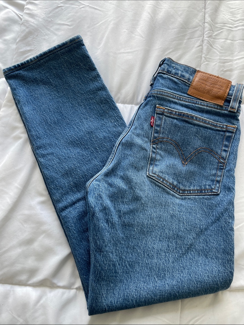 Levi's wedgie straight Medium Blue Jeans